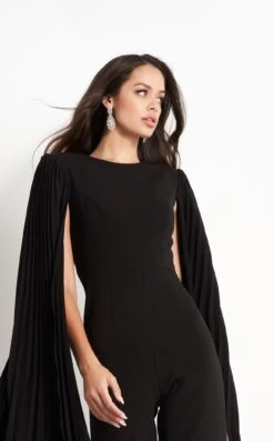 Jovani 00756 Jumpsuit -THE DRESS WARE HOUSE 00756 Black 2 788 237e2532 faff 4f3a ab98 4ccf2b5feff6