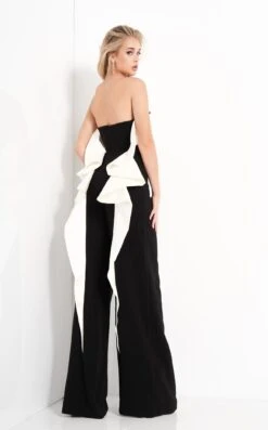 Jovani 04355 Jumpsuit -THE DRESS WARE HOUSE 04355 BlackIvory 4 9e4a1acd 5c67 441d 8a10 76febe8e8a9d