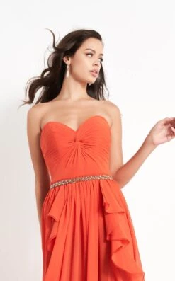 Jovani 04874 Dress -THE DRESS WARE HOUSE 04874 Orange 1 883 cc4b6d56 98ab 4cc4 805a 7d508e1d5c56