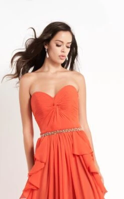 Jovani 04874 Dress -THE DRESS WARE HOUSE 04874 Orange 2 884 ec4fe3d7 0f53 42d5 888a 2d8ced6a3d9e