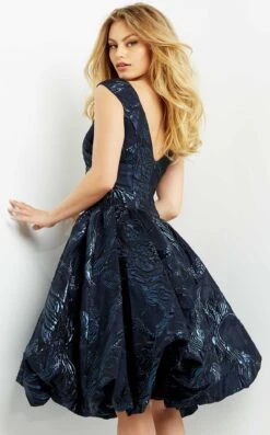Jovani 05016 Dress -THE DRESS WARE HOUSE 05016 NAVY 9 812828