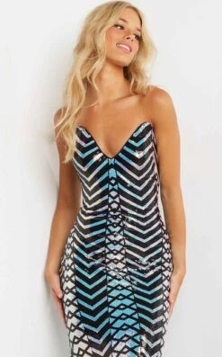 Jovani 07285 Dress -THE DRESS WARE HOUSE 07285 MULTI 20 332 874948