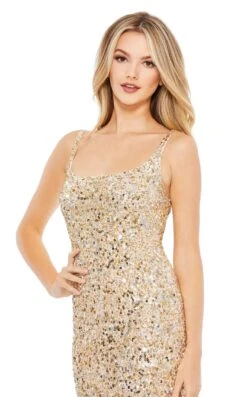Mac Duggal 10705 Dress -THE DRESS WARE HOUSE 10705 Gold CL c8083baf fb9c 4905 a9f6 00c479e59d83
