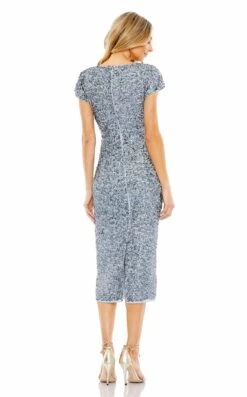 Mac Duggal 10766 Dress -THE DRESS WARE HOUSE 10766 SlateBlue BK b436ae72 7345 445e 884e 3f0e7d31497e