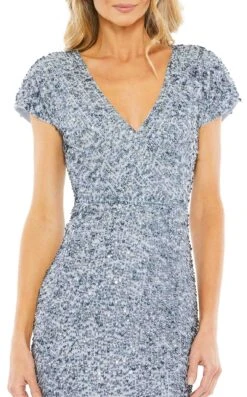 Mac Duggal 10766 Dress -THE DRESS WARE HOUSE 10766 SlateBlue CL 603455c8 9bd4 4cb9 9c2c 2502b183029e