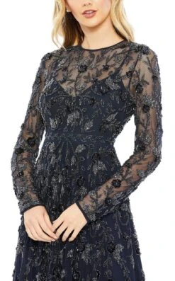 Mac Duggal 10799 Dress -THE DRESS WARE HOUSE 10799 Navy CL 896bd683 ec6f 404a 9567 dbe93784285d