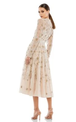 Mac Duggal 10799 Dress -THE DRESS WARE HOUSE 10799 Nude BK 8f7752af dd5f 41c1 9ab0 deff82052f19