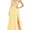 Mac Duggal 11201 Dress -THE DRESS WARE HOUSE 11201 Yellow AB b5aeca87 e3e9 4b68 bd75 032ce4e66a2b