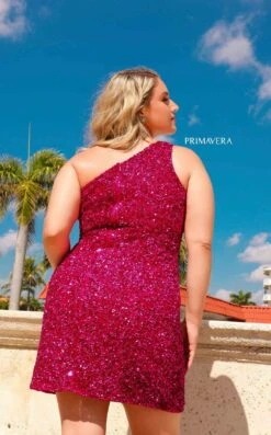 Primavera Couture 14022 Dress -THE DRESS WARE HOUSE 14022 FUCHSIA 5