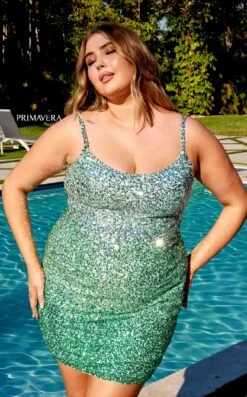 Primavera Couture 14025 Dress -THE DRESS WARE HOUSE 14025 MINT