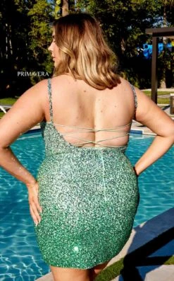 Primavera Couture 14025 Dress -THE DRESS WARE HOUSE 14025 MINT 1