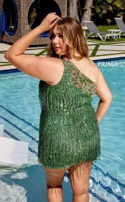 Primavera Couture 14026 Dress -THE DRESS WARE HOUSE 14026 SAGE 2