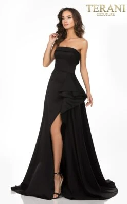 Terani 2012P1288 Dress -THE DRESS WARE HOUSE 2012P1288 BLACK FRONT 460fb83e 50d3 4aec bc91 2613c9a607a0
