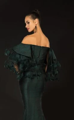 Terani 2021E2796CL Dress -THE DRESS WARE HOUSE 2021E2796 BACK 9 88f6fbd9 447f 40d5 b272 61a519926772