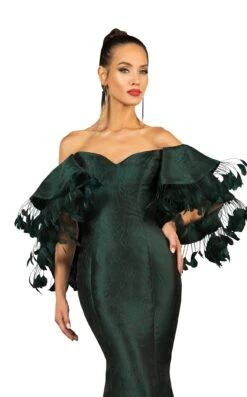 Terani 2021E2796CL Dress -THE DRESS WARE HOUSE 2021E2796 FRONT 8 1a6bfb69 b007 4441 bfc8 a3b4b2b99125