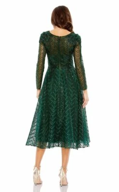 Mac Duggal 20399 Dress -THE DRESS WARE HOUSE 20399 Emerald BK 1e6e06cd c510 4b54 862d f5dac5351894