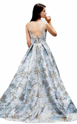 Cecilia Couture 2112 -THE DRESS WARE HOUSE 2112 ice blue 3