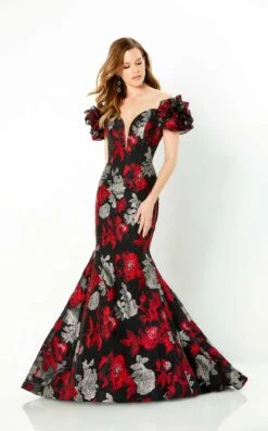 Montage 220952 Dress -THE DRESS WARE HOUSE 220952 Red Silver Black 1358 7d5c2512 7441 47cb b2c1 16744f920f2a