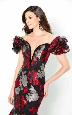 Montage 220952 Dress -THE DRESS WARE HOUSE 220952 Red Silver Black Reshoot 4101 73dee4a7 b0b3 4d9d 9a48 47f71610d24e