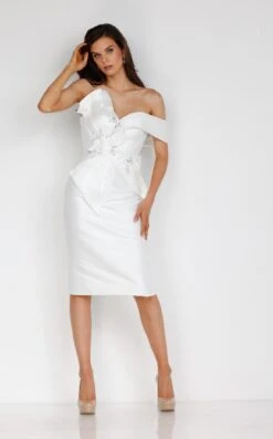 Terani 2221C0333CL Dress -THE DRESS WARE HOUSE 2221C0333 IVORY 4 10594d69 b4fb 4c5e 8c75 0a7cbf0720bb