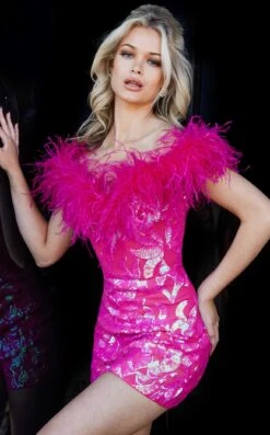 Jovani 22349 Dress -THE DRESS WARE HOUSE 22349 HOTPINK 2 0a22c667 25a9 4fcd 8e43 03a5131db7d4