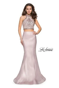 La Femme 26255 Dress -THE DRESS WARE HOUSE 26255 Blush F
