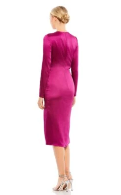 Mac Duggal 26675 Dress -THE DRESS WARE HOUSE 26675 Magenta BK 78f0d57f a35c 42dc 90f8 313d179521e8