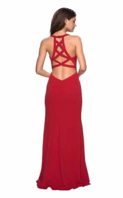La Femme 26997 Dress -THE DRESS WARE HOUSE 26997 Red B 261fbd47 180d 4941 8907 4c3aed5764bd