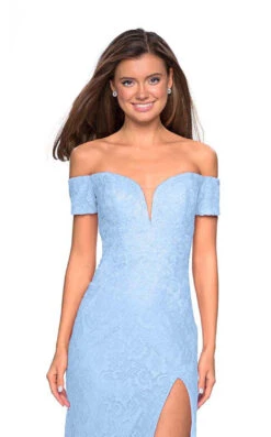 La Femme 26998 Dress -THE DRESS WARE HOUSE 26998 Periwinkle F e39bb2a0 45cc 49cc 9c7b 14e66a17943b