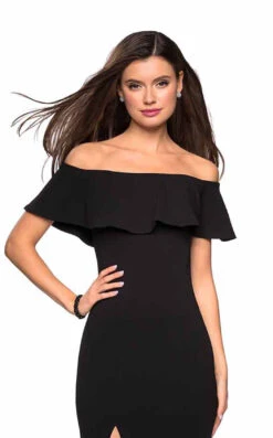 La Femme 27096 Dress 17 La Femme 27096 Dress -THE DRESS WARE HOUSE 27096 Black F fa0f3efd 2e50 41bb b158 930673b54efd