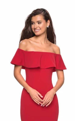La Femme 27096 Dress 20 La Femme 27096 Dress -THE DRESS WARE HOUSE 27096 Red F 7d763a4f 550d 4839 a19c f4e8f5f3b282