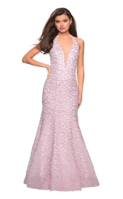 La Femme 27228 Dress -THE DRESS WARE HOUSE 27228 LightPink F 25c08a55 b3f8 4a01 94a1 f8eb568e97a1