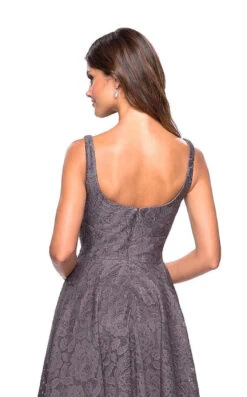 La Femme 27476 Dress -THE DRESS WARE HOUSE 27476 Gunmetal B 5df49f4a 70e1 460f b646 180066acdf3a
