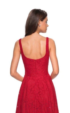 La Femme 27476 Dress -THE DRESS WARE HOUSE 27476 Red B 18d17e24 5784 45b7 bdb0 f249d48d4848