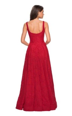 La Femme 27476 Dress -THE DRESS WARE HOUSE 27476 Red B 61601aa9 5c0d 47b8 a62c 48d2ba937af6