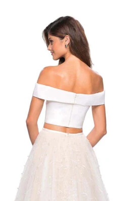 La Femme 27478 Dress -THE DRESS WARE HOUSE 27478 White B f2f3213e 4852 4eaa a9c7 06cace5b45f2