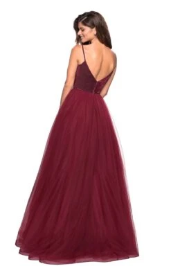 La Femme 27485 Dress 25 La Femme 27485 Dress -THE DRESS WARE HOUSE 27485 Burgundy B a28fefa0 19bf 4afe 9846 ed64bc5f5630