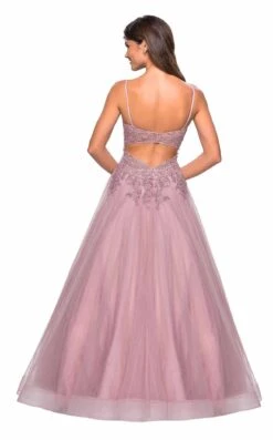 La Femme 27569 Dress -THE DRESS WARE HOUSE 27569 Mauve B 93bdcb33 5f6a 4908 8667 a3f232e4e8db