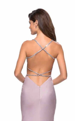 La Femme 27581 Dress -THE DRESS WARE HOUSE 27581 LightMauve B 51f39c32 cbb7 4d2e b66f d00ead3cca6b