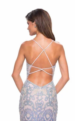 La Femme 27609 Dress -THE DRESS WARE HOUSE 27609 Multi B cd5232b3 72fc 47f6 8034 6efb8b9e4c0d