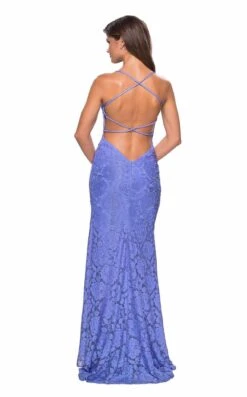 La Femme 27614 Dress -THE DRESS WARE HOUSE 27614 Periwinkle B 41b7a020 5f3e 4b9e 8bd8 bd288628c687