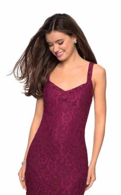 La Femme 27709 Dress -THE DRESS WARE HOUSE 27709 Boysenberry F2 dece8a3d bdff 4cb3 9109 9ed651a9908a