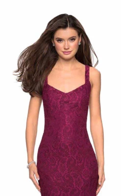 La Femme 27709 Dress -THE DRESS WARE HOUSE 27709 Boysenberry F 0f3241dd 576b 41ef 892b 8b8514941983
