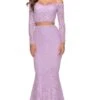 La Femme 28666 Dress -THE DRESS WARE HOUSE 28666 Lavender F 42ee8936 a30a 458e ac0f 690634add9da