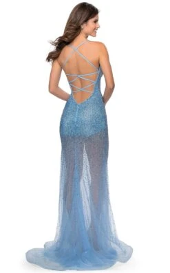 La Femme 28806 Dress -THE DRESS WARE HOUSE 28806 CloudBlue B 5a9228dc 2161 4b7d 9e4c 6b8a99c24269