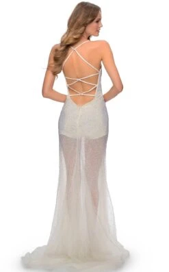 La Femme 28806 Dress -THE DRESS WARE HOUSE 28806 White B d79c0774 6878 4591 8569 8cc6450151e1