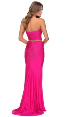 La Femme 28972 Dress -THE DRESS WARE HOUSE 28972 NeonPink B 364c74b0 607d 4c77 87fc 5fbe1f4a2815