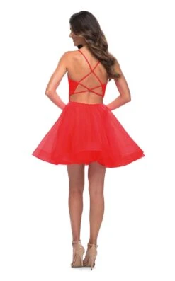 La Femme 29364 Dress -THE DRESS WARE HOUSE 29364 Red B 34 cddcd998 636a 4990 bcb9 4db02f498f44