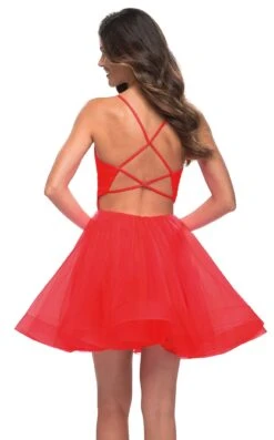 La Femme 29364 Dress -THE DRESS WARE HOUSE 29364 Red B 2 33 062d908b af96 403c a6a3 e2d4cf5193c3