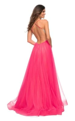 La Femme 30721 Dress -THE DRESS WARE HOUSE 30721 NeonPink B 220fbfff f241 4778 b928 b43d7d7f53a7